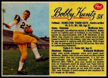 58 Bobby Kuntz
